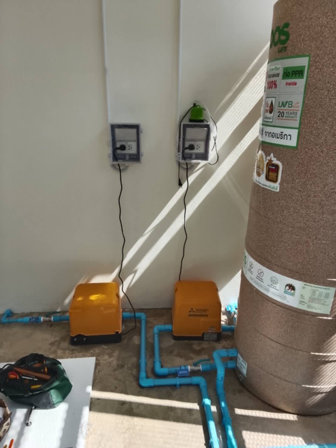 Outdoor lighting repair in Phuket garden image 1